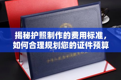 万宁揭秘护照制作的费用标准，如何合理规划您的证件预算