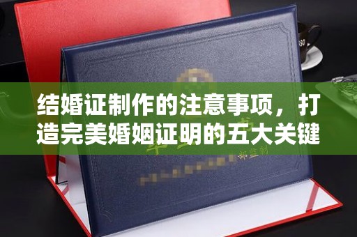 万宁结婚证制作的注意事项，打造完美婚姻证明的五大关键点